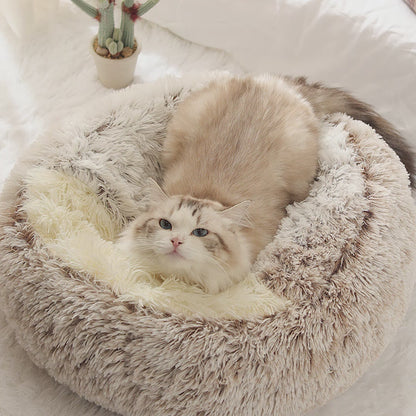 Plush Pet Bed House - Gorgeously Soft And Warm